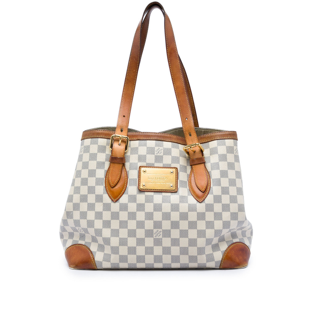 Pre-Loved Louis Vuitton Damier Azur Hampstead MM